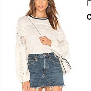 Free people XS Sweater white
